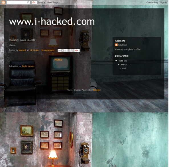 I-Hacked.com Taking Advantage Of Technology