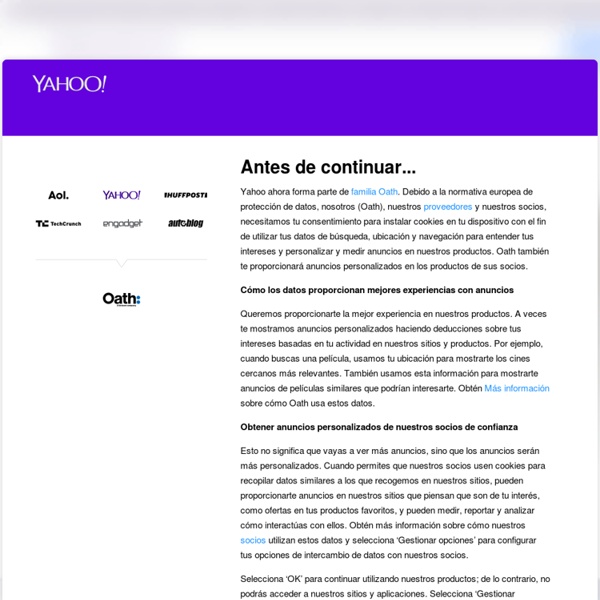 Yahoo! Noticias España - Los titulares de hoy