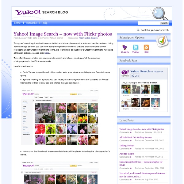 Yahoo! Search Blog