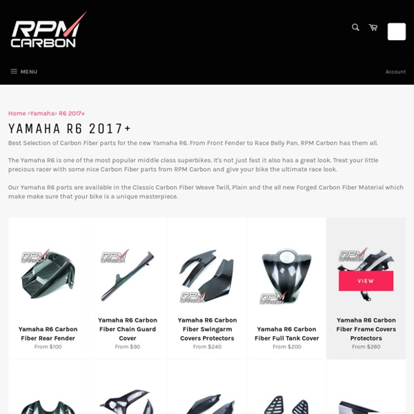 Yamaha R6 Carbon Fiber Fairings – RPM Carbon
