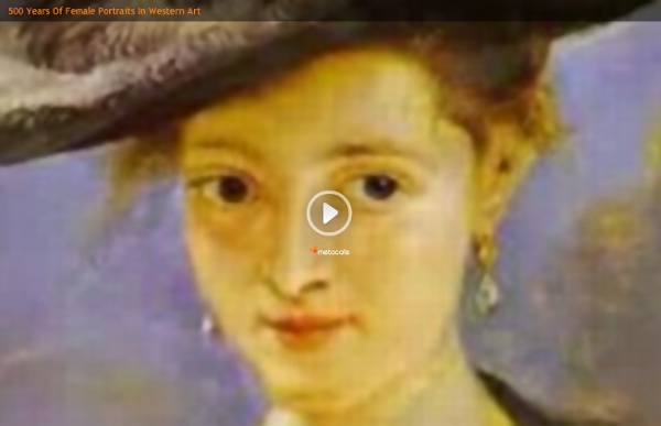 500 Years Of Female Portraits In Western Art