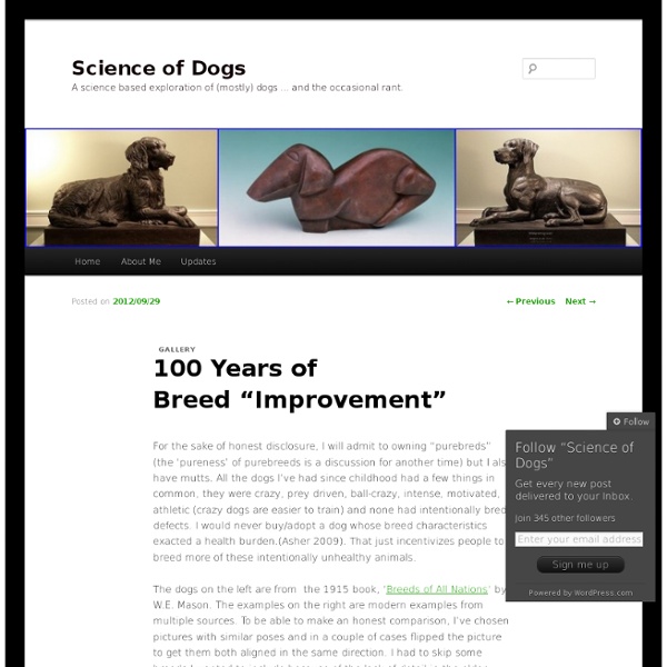 100 Years of Breed “Improvement”