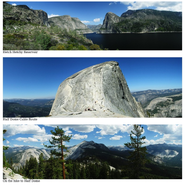 Yosemite Panorama Pictures