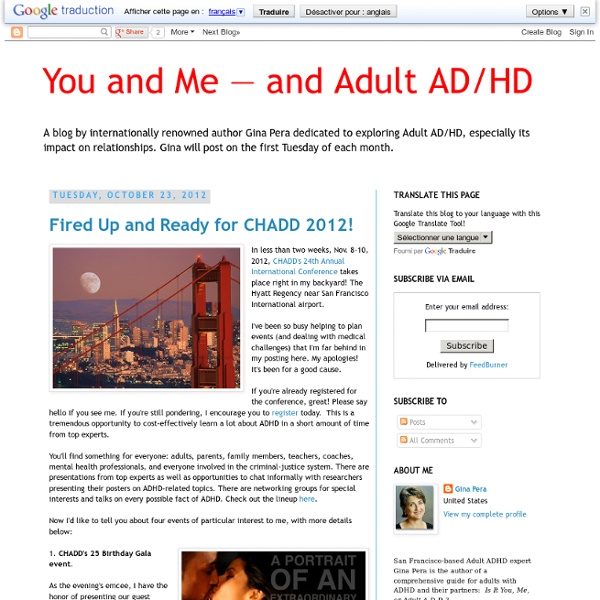 You and Me — and Adult AD/HD