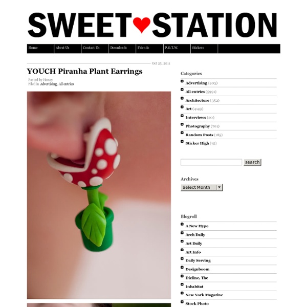 YOUCH Piranha Plant Earrings