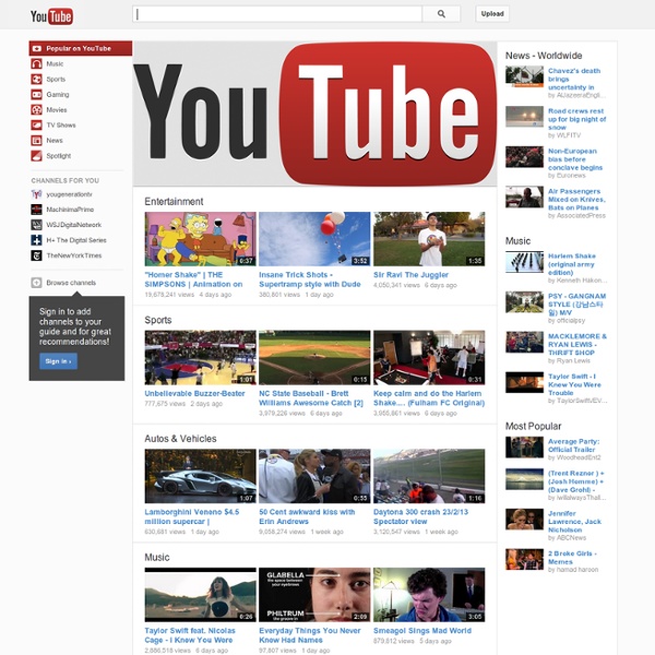 YouTube | Pearltrees