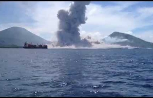 Volcano Eruption in Papua New Guinea