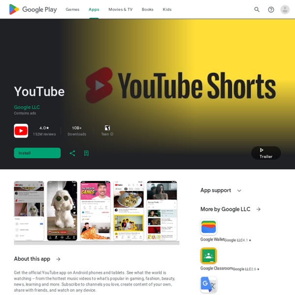 YouTube - Apps on Google Play