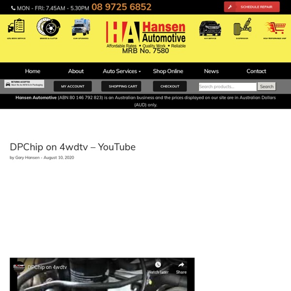 DPChip on 4wdtv - YouTube