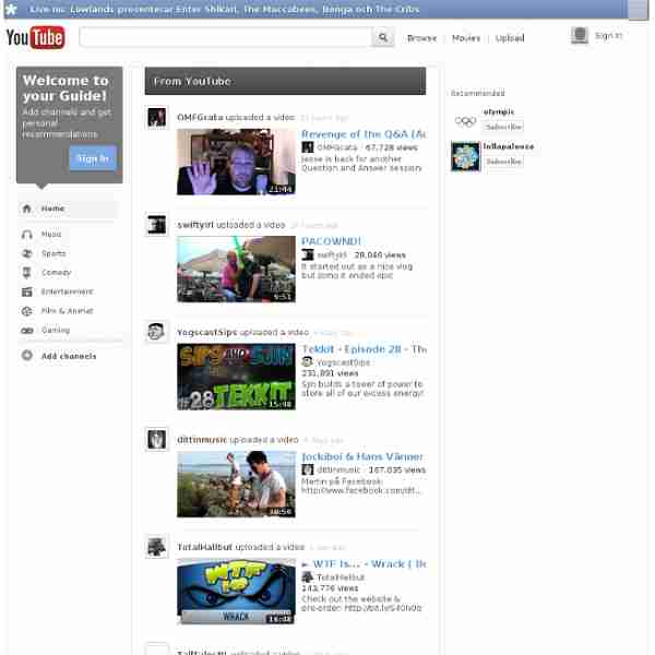 Broadcast Yourself. Pearltrees