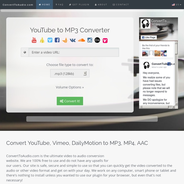YouTube to MP3 converter - Easy and Free Video Conversion
