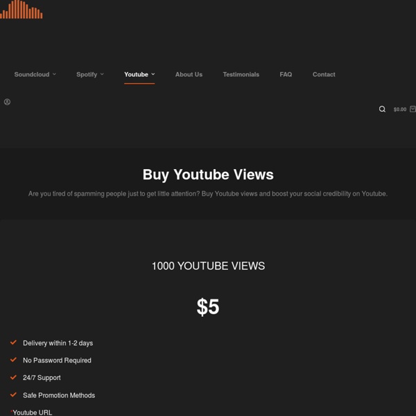 Buy Youtube Views - 100% Real, Active and Trusted
