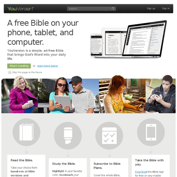 YouVersion Online Bibles