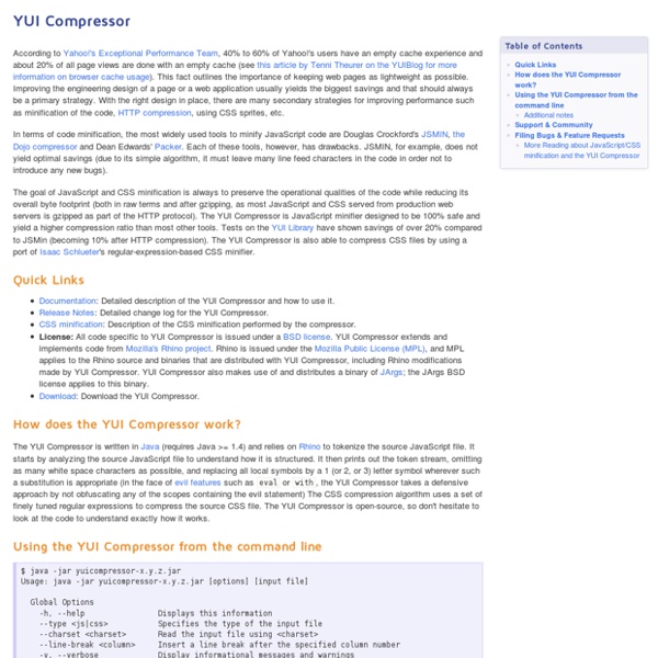 YUI Compressor