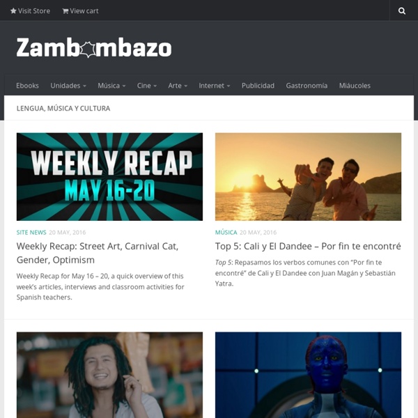 Zambombazo - Una explosión de lengua y cultura