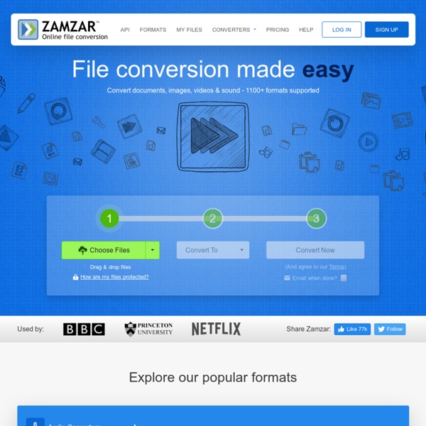 Zamzar - Free online file conversion