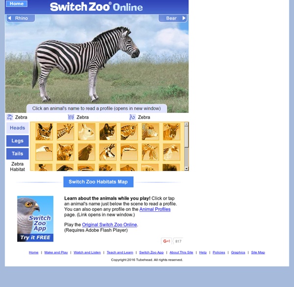 Switcheroo Zoo Make New Animals