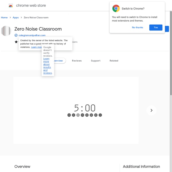 Zero Noise Classroom Pearltrees