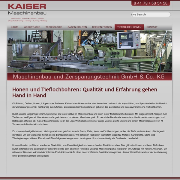 Kaiser Maschinenbau und Zerspanungstechnik GmbH & Co. KG