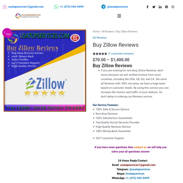 Buy Zillow Reviews - Parmanet 5-Star Reviews service