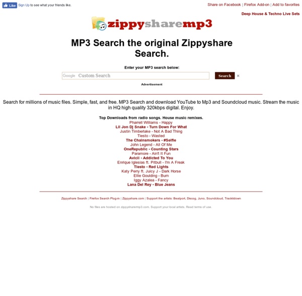 Zippyshare MP3 Search Engine