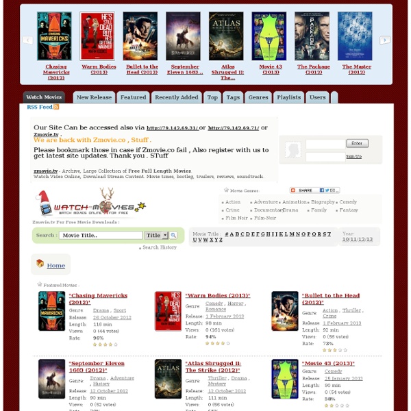 Zmovie - Watch Movies online for free on zmovie.tv