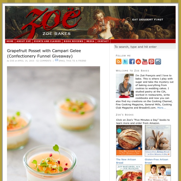 Zoe Bakes — Eat dessert first