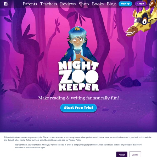 Night Zookeeper - Inspire kids to write, read and draw