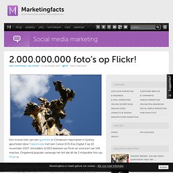 2.000.000.000 foto’s op Flickr!