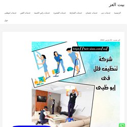 شركة تنظيف فلل في أبوظبي