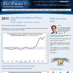 » 0522 Prix immobiliers en France (2/2)