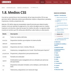 1.8. Medios CSS