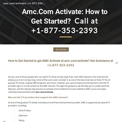 How To Activate And Watch AMC On Roku Device