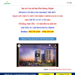 #1 Dự Án Căn Hộ Đại Phú Hưng Thịnh