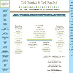 1+1+1=1...Tot Books & Tot Packs