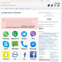 10 Alternatives à Whatsapp