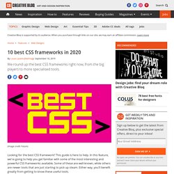 10 best CSS frameworks in 2020