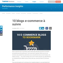 10 blogs e-commerce à suivre