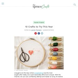 10 Crafts to Try This Year