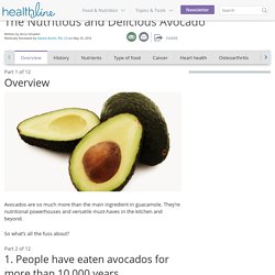 10 Healthy Avocado Facts