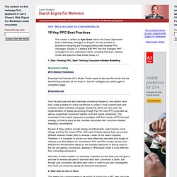 10 Key PPC Best Practices