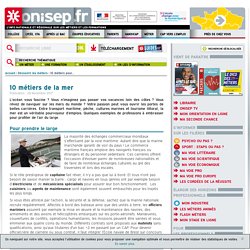 10 métiers de la mer