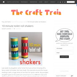 10 minute toilet roll shakers