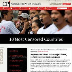 10 Most Censored Countries