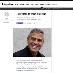 10 Secrets To Being Charming