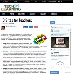 10 Sites for Teachers