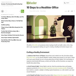 10 Steps to a Healthier Office