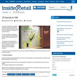 10 trends in VM - Inside Retail