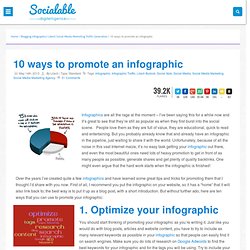 10 Ways To Promote An Infographic