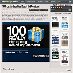 100+ design freebies